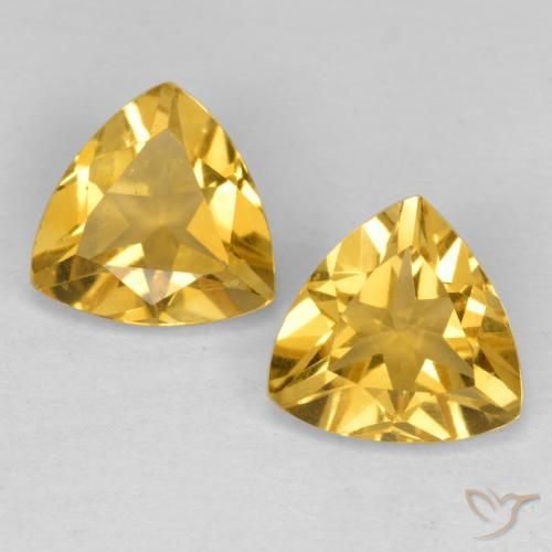 Shop natural 2.01ct ミディアムゴールデン シトリン gems, トリリオン, from ブラジル at GemSelect. In stock, global shipping!