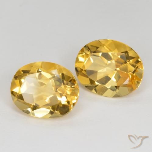 Shop natural 6.64ct ミディアムゴールデン シトリン gems, 楕円形, from ブラジル at GemSelect. In stock, global shipping!