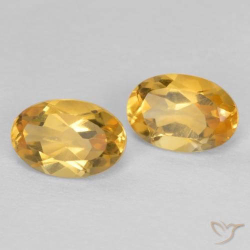 Shop natural 0.82ct 濃いゴールデンオレンジ シトリン gems, 楕円形, from ブラジル at GemSelect. In stock, global shipping!