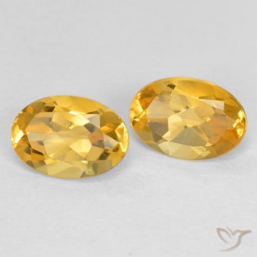 Shop natural 0.85ct ミディアムゴールデン シトリン gems, 楕円形, from ブラジル at GemSelect. In stock, global shipping!