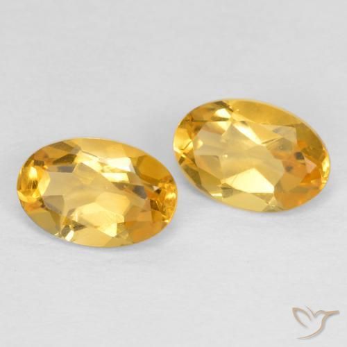 Shop natural 0.80ct ミディアムダークゴールデン シトリン gems, 楕円形, from ブラジル at GemSelect. In stock, global shipping!
