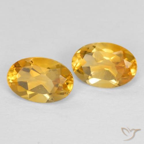 Shop natural 0.84ct ミディアムダークゴールデン シトリン gems, 楕円形, from ブラジル at GemSelect. In stock, global shipping!