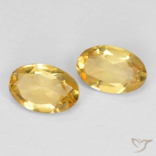 Shop natural 0.74ct ゴールド シトリン gems, 楕円形, from ブラジル at GemSelect. In stock, global shipping!