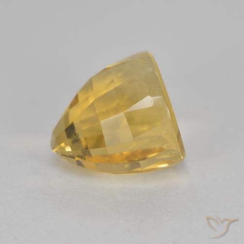3.09ct 天然 ミディアムゴールド シトリン, ファンシー, VVS-VS