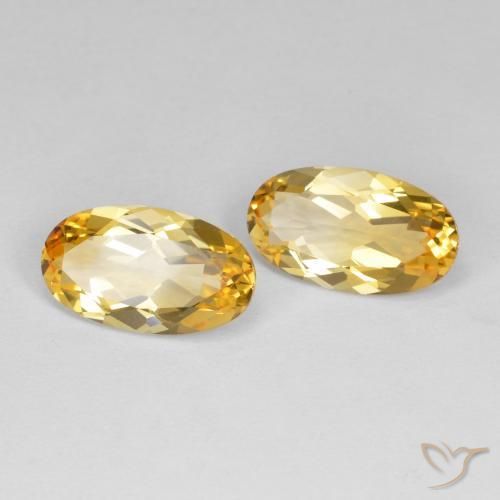 Shop natural 7.02ct ミディアムゴールデン シトリン gems, 楕円形, from ブラジル at GemSelect. In stock, global shipping!