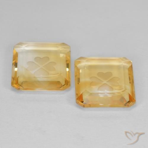 Shop natural 6.86ct ゴールド シトリン gems, 八角形 / エメラルドカット, from ブラジル at GemSelect. In stock, global shipping!