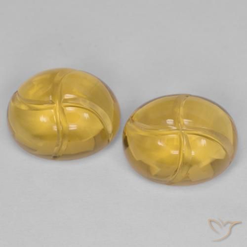Shop natural 5.62ct ミディアムゴールド シトリン gems, 楕円形, from ブラジル at GemSelect. In stock, global shipping!