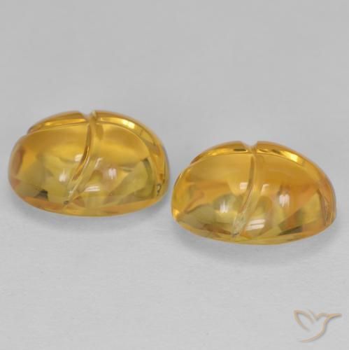 Shop natural 5.62ct ミディアムゴールド シトリン gems, 楕円形, from ブラジル at GemSelect. In stock, global shipping!