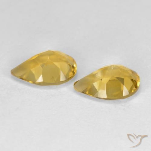 Shop natural 1.21ct ゴールドオレンジ シトリン gems, 洋梨の形, from ブラジル at GemSelect. In stock, global shipping!