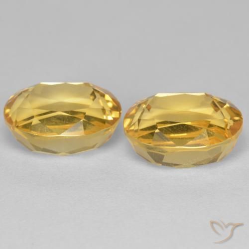 Shop natural 5.71ct ゴールドオレンジ シトリン gems, 楕円形, from ブラジル at GemSelect. In stock, global shipping!