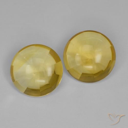Shop natural 9.85ct トスカーナイエロー シトリン gems, ラウンド, from ブラジル at GemSelect. In stock, global shipping!