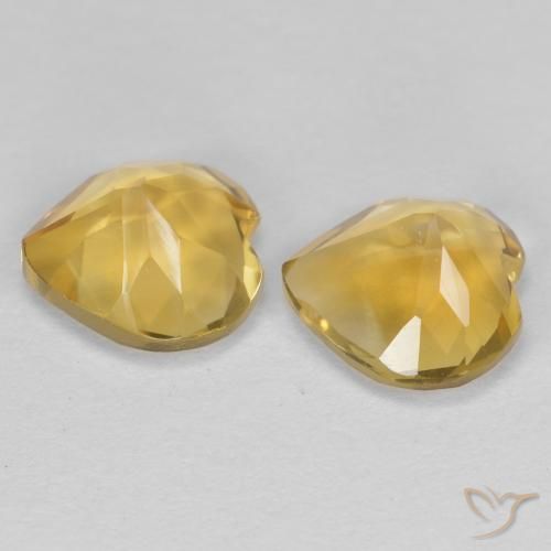 Shop natural 1.33ct ミディアムゴールデン シトリン gems, 心臓, from ブラジル at GemSelect. In stock, global shipping!