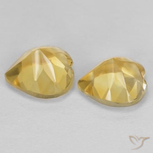 Shop natural 1.58ct ゴールド シトリン gems, 心臓, from ブラジル at GemSelect. In stock, global shipping!