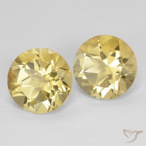 Shop natural 2.37ct 薄いアーシーイエロー シトリン gems, ラウンド, from ブラジル at GemSelect. In stock, global shipping!