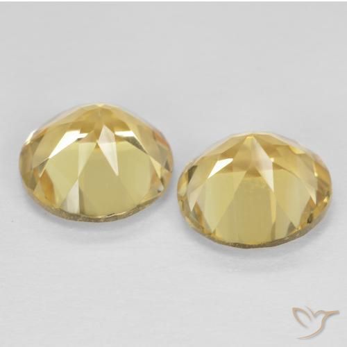 Shop natural 2.37ct 薄いアーシーイエロー シトリン gems, ラウンド, from ブラジル at GemSelect. In stock, global shipping!