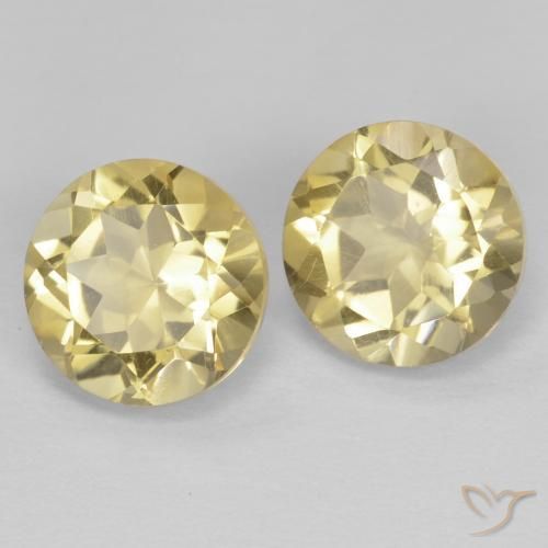 Shop natural 2.55ct 薄いゴールド シトリン gems, ラウンド, from ブラジル at GemSelect. In stock, global shipping!