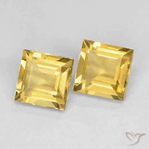 Shop natural 2.17ct ゴールド シトリン gems, 四角形, from ブラジル at GemSelect. In stock, global shipping!