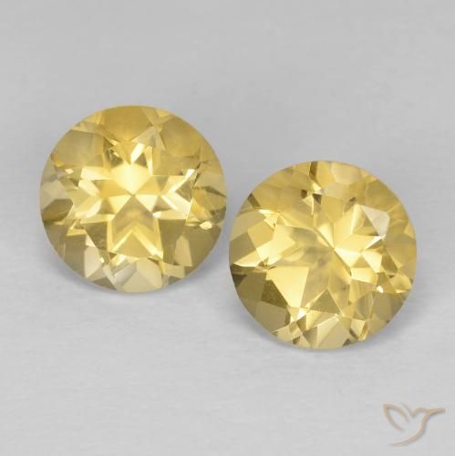 Shop natural 2.52ct ライトイエロー シトリン gems, ラウンド, from ブラジル at GemSelect. In stock, global shipping!