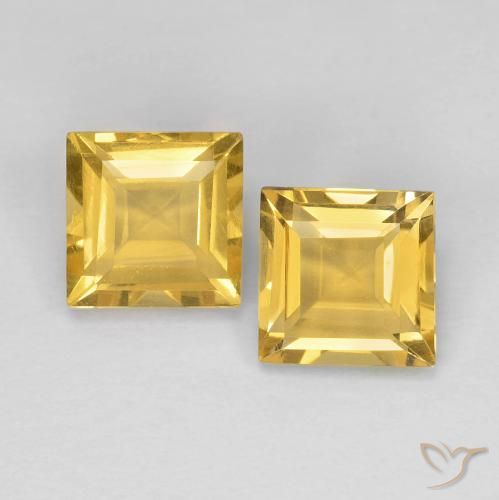 Shop natural 2.11ct ゴールド シトリン gems, 四角形, from ブラジル at GemSelect. In stock, global shipping!