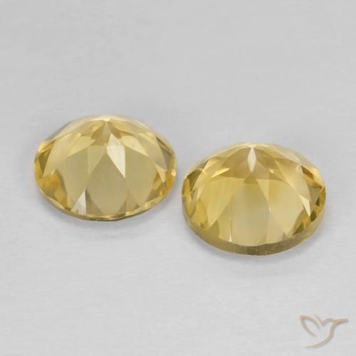 Shop natural 2.31ct ライトイエロー シトリン gems, ラウンド, from ブラジル at GemSelect. In stock, global shipping!