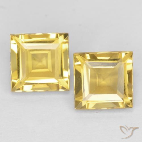Shop natural 2.03ct 明るいゴールド シトリン gems, 四角形, from ブラジル at GemSelect. In stock, global shipping!
