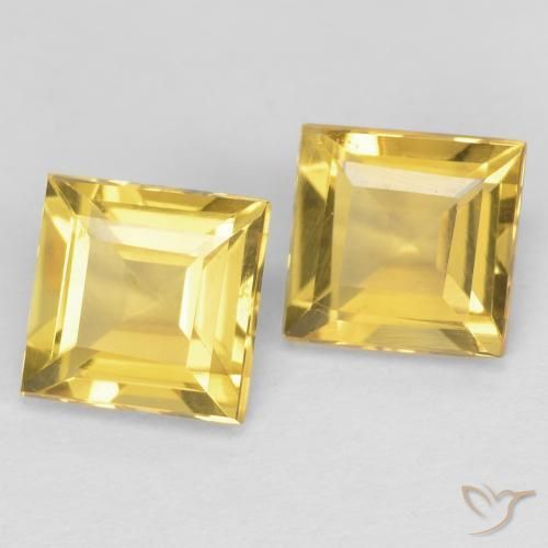 Shop natural 2.03ct 明るいゴールド シトリン gems, 四角形, from ブラジル at GemSelect. In stock, global shipping!