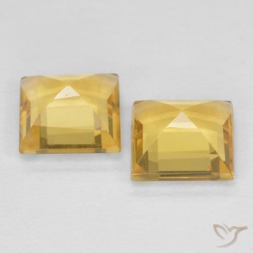 Shop natural 1.77ct 黄色がかったゴールド シトリン gems, 四角形, from ブラジル at GemSelect. In stock, global shipping!