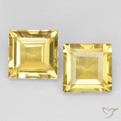 Shop natural 1.95ct ミディアムゴールド シトリン gems, 四角形, from ブラジル at GemSelect. In stock, global shipping!