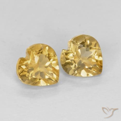 Shop natural 0.94ct ゴールドオレンジ シトリン gems, 心臓, from ブラジル at GemSelect. In stock, global shipping!
