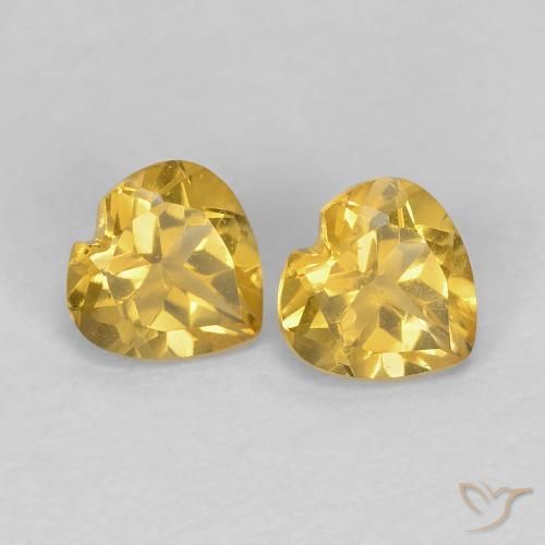 Shop natural 0.87ct ゴールドオレンジ シトリン gems, 心臓, from ブラジル at GemSelect. In stock, global shipping!