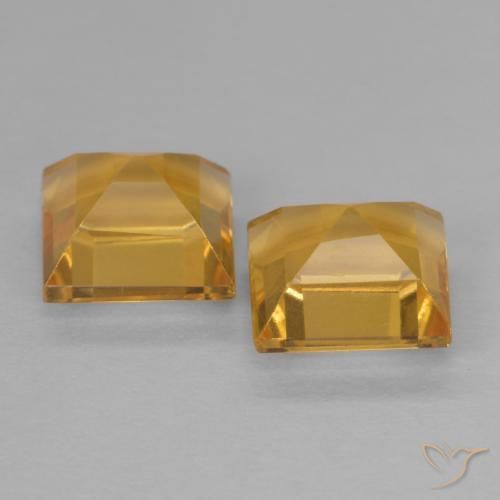 Shop natural 2.15ct ミディアムゴールド シトリン gems, 四角形, from ブラジル at GemSelect. In stock, global shipping!