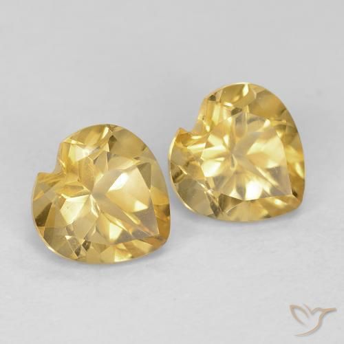 Shop natural 1.48ct ゴールドオレンジ シトリン gems, 心臓, from ブラジル at GemSelect. In stock, global shipping!