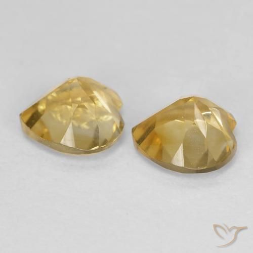Shop natural 1.48ct ゴールドオレンジ シトリン gems, 心臓, from ブラジル at GemSelect. In stock, global shipping!