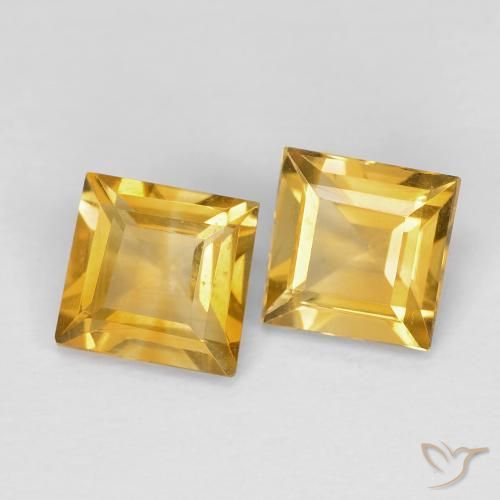 Shop natural 1.72ct 濃いゴールド シトリン gems, 四角形, from ブラジル at GemSelect. In stock, global shipping!
