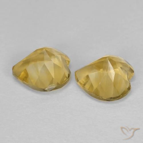 Shop natural 1.43ct 黄金色の黄色 シトリン gems, 心臓, from ブラジル at GemSelect. In stock, global shipping!