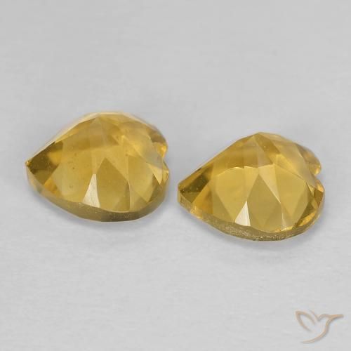 Shop natural 1.49ct 黄色がかったゴールド シトリン gems, 心臓, from ブラジル at GemSelect. In stock, global shipping!
