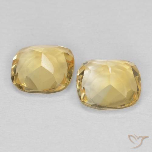 Shop natural 0.86ct ライトイエロー シトリン gems, クッション, from ブラジル at GemSelect. In stock, global shipping!