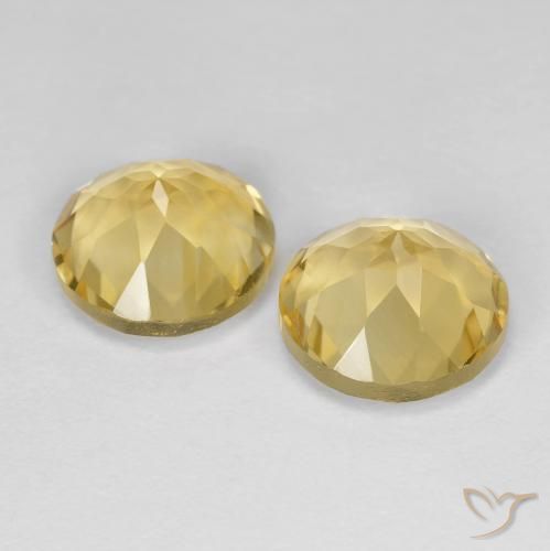 Shop natural 3.72ct 黄金色の黄色 シトリン gems, ラウンド, from ブラジル at GemSelect. In stock, global shipping!