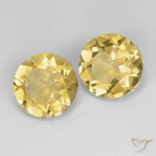 Shop natural 3.24ct ゴールド シトリン gems, ラウンド, from ブラジル at GemSelect. In stock, global shipping!