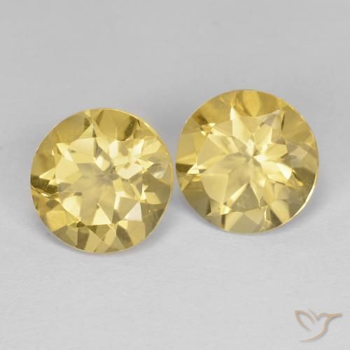 Shop natural 3.30ct ゴールド シトリン gems, ラウンド, from ブラジル at GemSelect. In stock, global shipping!