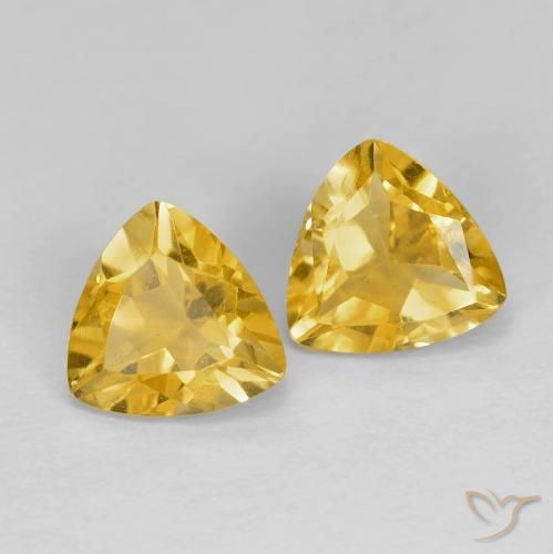 Shop natural 1.38ct ミディアムゴールデン シトリン gems, トリリオン, from ブラジル at GemSelect. In stock, global shipping!