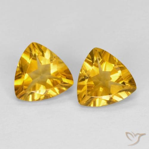 Shop natural 1.31ct ゴールド シトリン gems, トリリオン, from ブラジル at GemSelect. In stock, global shipping!