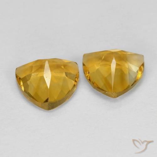 Shop natural 1.55ct ゴールド シトリン gems, トリリオン, from ブラジル at GemSelect. In stock, global shipping!