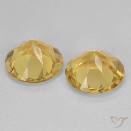 Shop natural 3.34ct 明るいゴールド シトリン gems, ラウンド, from ブラジル at GemSelect. In stock, global shipping!
