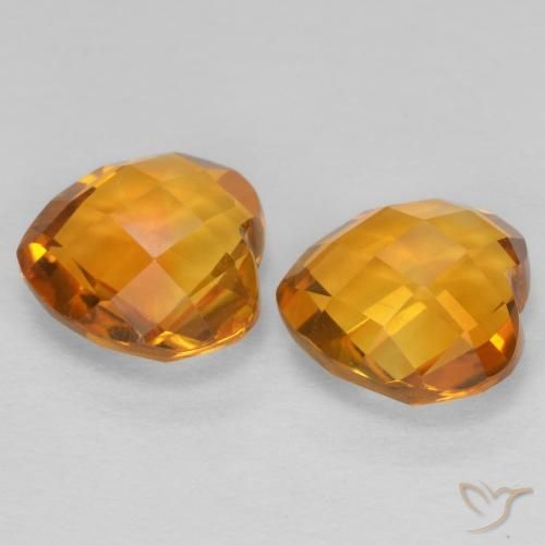 Shop natural 3.25ct オレンジゴールド シトリン gems, 心臓, from ブラジル at GemSelect. In stock, global shipping!