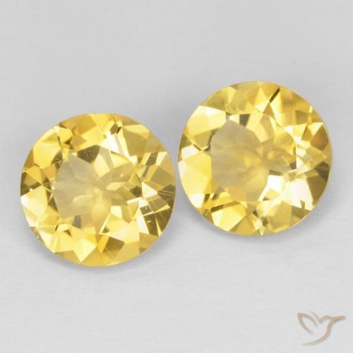Shop natural 3.07ct ゴールド シトリン gems, ラウンド, from ブラジル at GemSelect. In stock, global shipping!