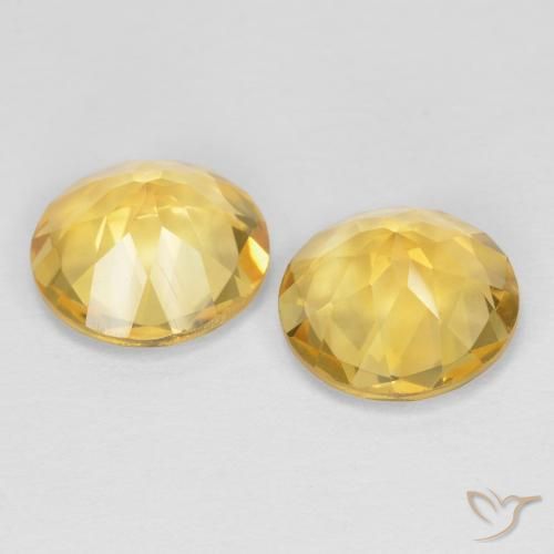 Shop natural 3.07ct ゴールド シトリン gems, ラウンド, from ブラジル at GemSelect. In stock, global shipping!