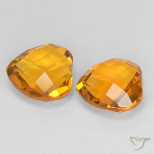 Shop natural 3.34ct ミディアムオレンジ シトリン gems, 心臓, from ブラジル at GemSelect. In stock, global shipping!