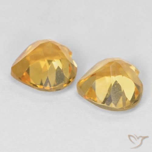 Shop natural 1.46ct Medium Dark-Golden シトリン gems, 心臓, from ブラジル at GemSelect. In stock, global shipping!