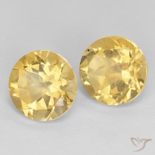 Shop natural 3.52ct 黄色がかったゴールド シトリン gems, ラウンド, from ブラジル at GemSelect. In stock, global shipping!